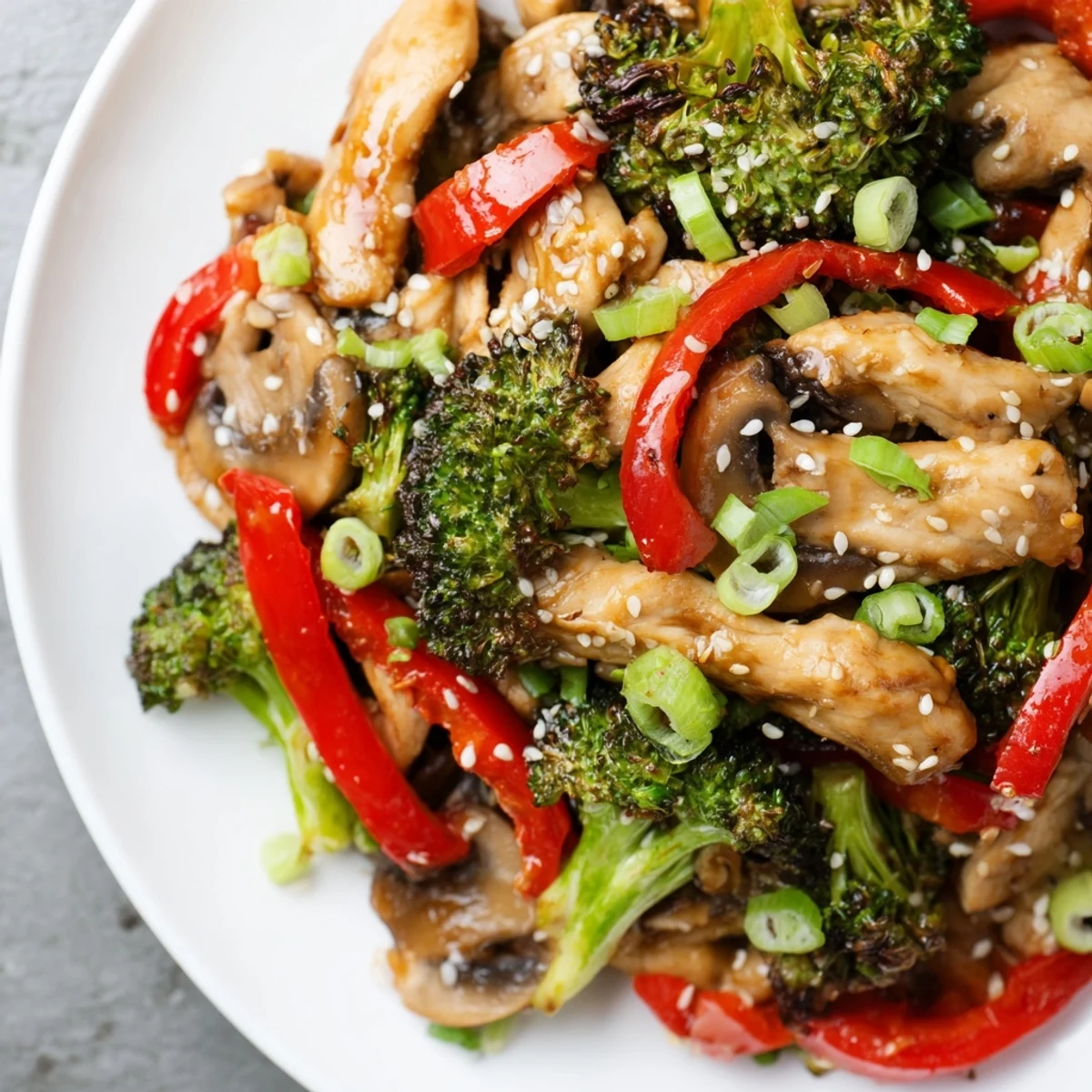 Sizzling Winter Wellness Paleo Stir Fry in a skillet, a wholesome dinner with bright colors.