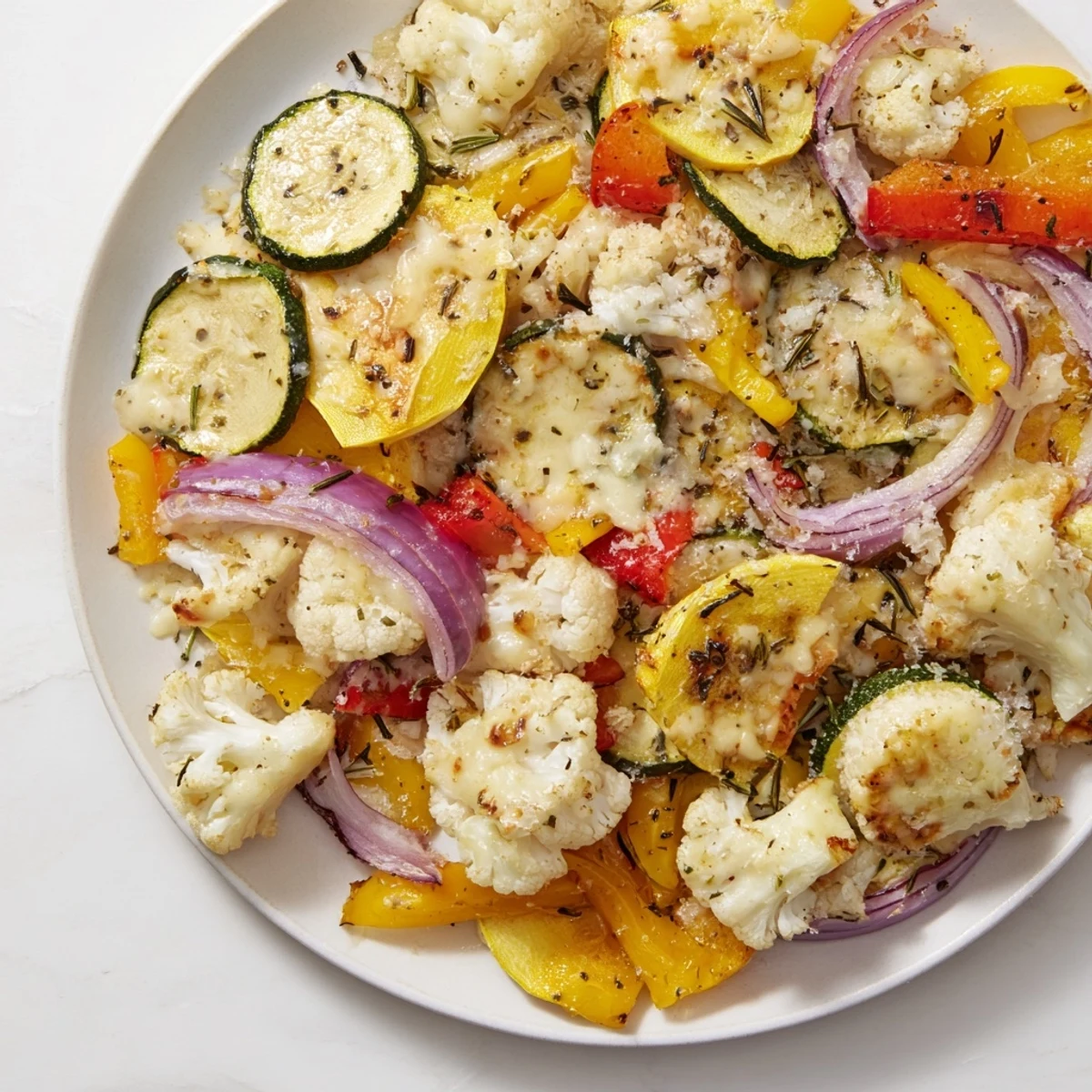 Golden Fireside Keto Side Dish bubbling with mozzarella and Parmesan, fresh from the oven.