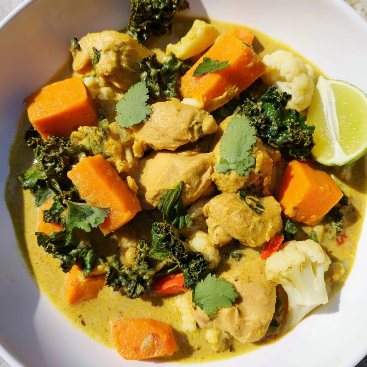 Serve this cozy Winter Wellness Paleo Curry over cauliflower rice for a wholesome, grain-free weeknight dinner.